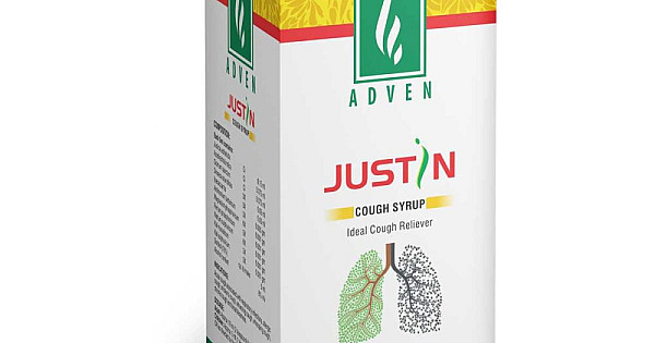 BUY Adven Justin Cough Syrup 450ml DISCOUNT 55% OFF CoD | Homeonherbs