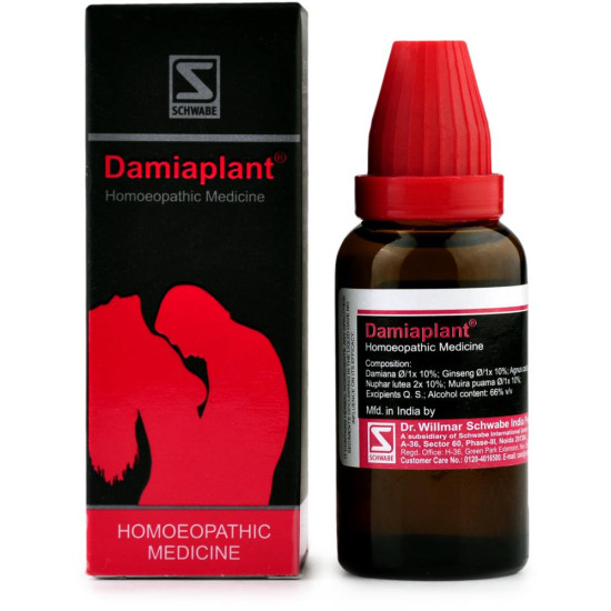 Willmar Schwabe India Damiaplant Drops 30ml Willmar Schwabe India Damiaplant Drops 30ml