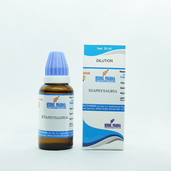 Hering Pharma Staphysagria 10M 30ml