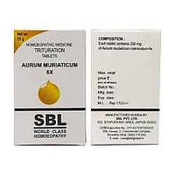 SBL Aurum Muriaticum Natronatum 6x 25gm