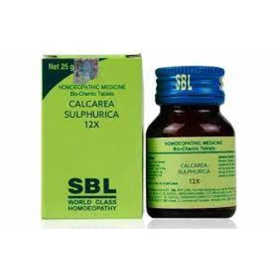 SBL Calcarea sulphurica 12x 25gm SBL Calcarea sulphurica 12x 25gm