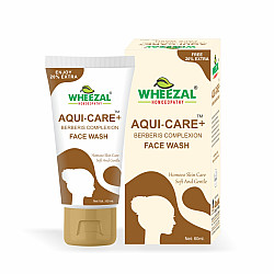 Wheezal Aqui Care+ Face Wash 60ml