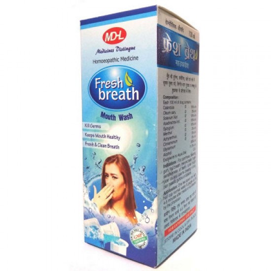 MDHL Fresh Breath Mouth Wash (120ml)