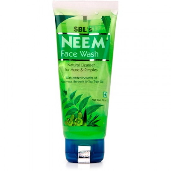 SBL Neem Face Wash for Acne & Pimples (50ml)