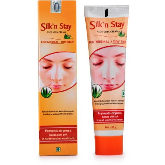 SBL Silk N Stay Aloe Vera Cream Normal And Dry Skin (100g)