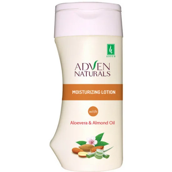 Adven Moisturizing Lotion with Aloe Vera, Almond Oil (100ml)
