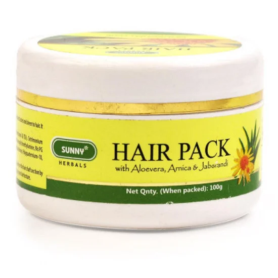 Bakson Sunny hair pack with Aloevera Arnica and Jaborandi 