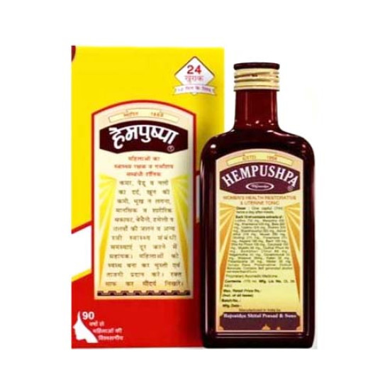 Hempushpa Syrup For Womens Restorative Tonic 170ml Hempushpa Syrup For Womens Restorative Tonic 170ml
