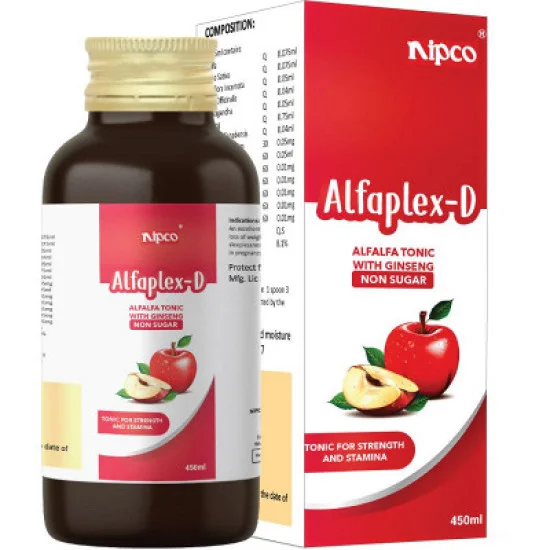 BUY Nipco Alfa Plex D Syrup 450ml DISCOUNT 55% OFF COD | Homeonherbs Nipco Alfa Plex D 450ml