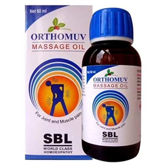 SBL Orthomuv Massage Oil 60ml Orthomuv Massage Oil 60ml