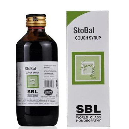 Stobal Cough Syrup 500ml Sbl Stobal Cough Syrup