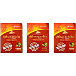 Dabur Ashwagandha Capsules Immunity Booster 20caps, Pack of 3