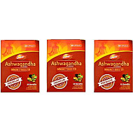 Dabur Ashwagandha Capsules Immunity Booster 20caps, Pack of 3
