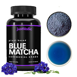 Blue Butterfly Pea Powder - Blue Matcha helps with Skin, Hair, Weight & Brain
