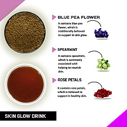 Skin Glow Drink Mix - Helps in Skin Nourishment, Hydration & Detoxification