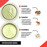 Thyroid Drink Mix - Thyro Herb Drink Mix to help with Thyroid Hormones (TSH, T3, T4), Manage Weight