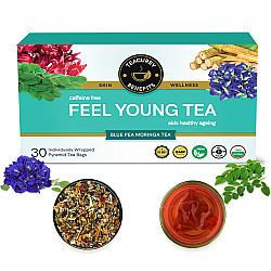 Anti Ageing Tea - Feel Young Tea helps in Skin Glow, Hair Care and Premature Ageing