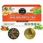 PCOS PCOD Tea - She Balance Tea to help with Hormone, Period and Weight