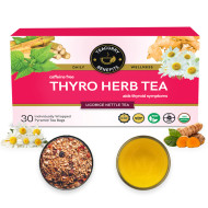 Thyro Herbal Tea - Helps with Thyroid Hormones (TSH, T3, T4), Manage Weight