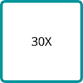 30X