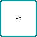 3X
