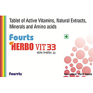 Fourrts Herbo Vit33 Vitamin Supplements 10s