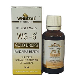 Wheezal WG-6 Pancreas Health Drop 30ml