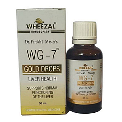 Wheezal WG-7 Drops Liver Health 30ml