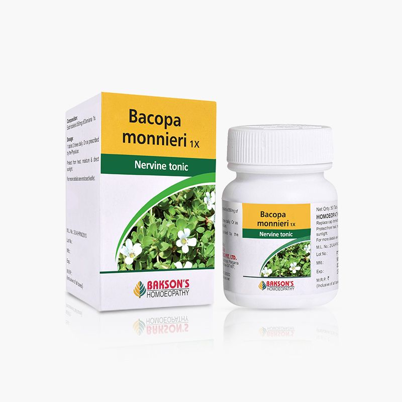 Bakson Bacopa Monnieri 1X 50tab