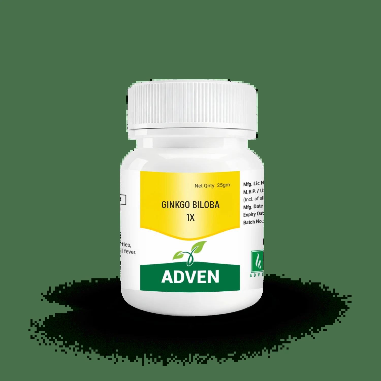 Adven Ginkgo Biloba 1XTabs 25g