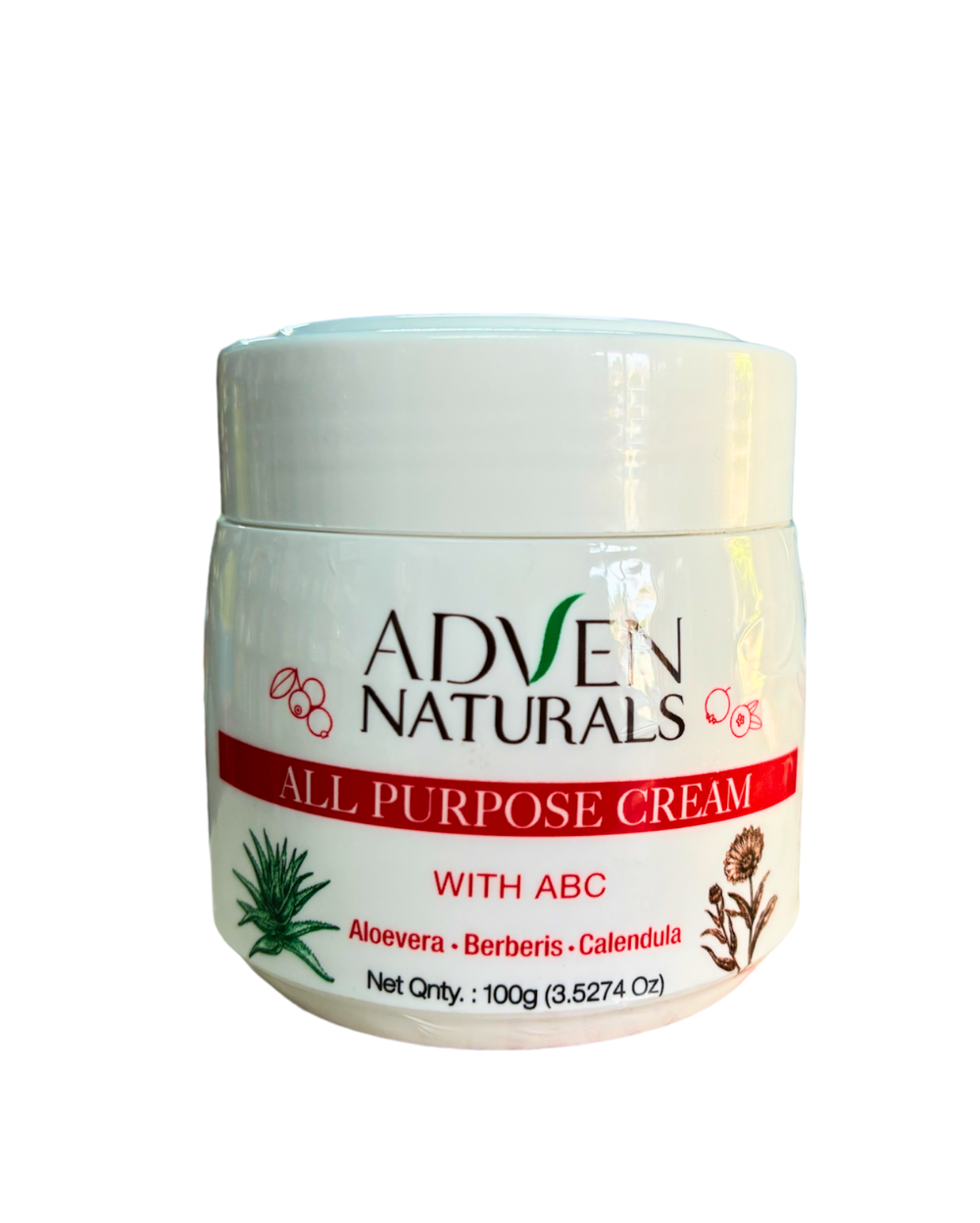 Adven All Purpose Cream with Aloe Vera, Berberis, Calendula (100g)