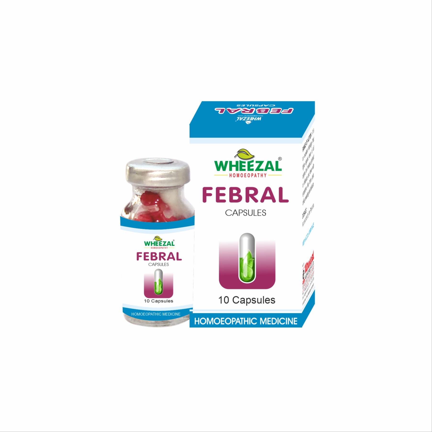 Wheezal Febral Capsules 1*100 Caps