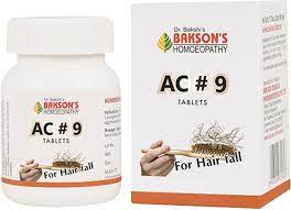 Bakson AC 9 Tablets Hair Falling 45tab