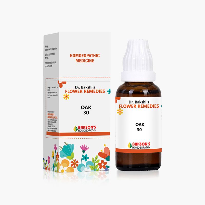Bakson Flower Remedies OAK 30ch 30ml
