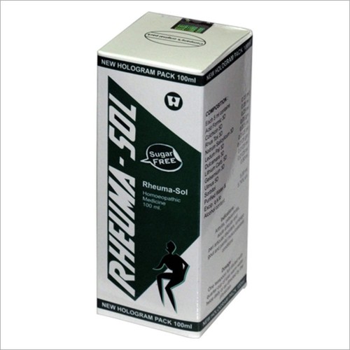 Dr Wellmans Rheuma Sol (Sugar Free)200ml