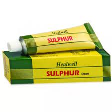 Healwell Sulphur Cream 25gm