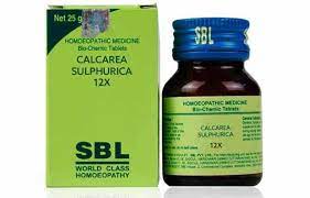 SBL Calcarea sulphurica 12x 25gm