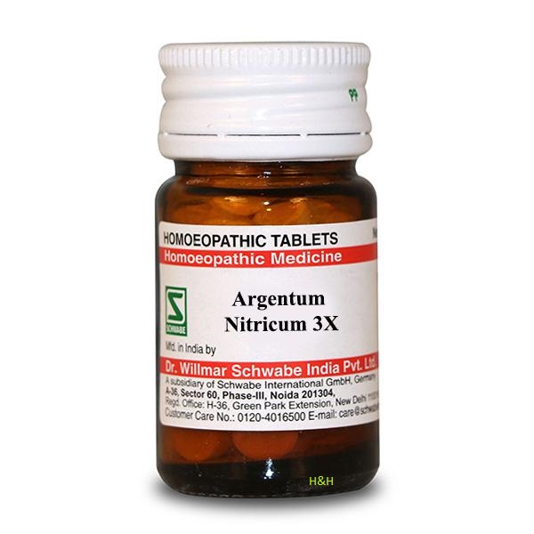 Willmar Schwabe India Argentum Nitricum 3X 20g