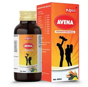 Nipco Avena Syrup 100ml A Restorative Tonic