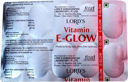 Lords Vitamin E Glow 30tab