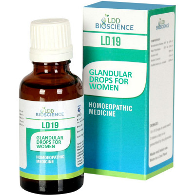LDD Bioscience Ld 19 Glandular Drops For Women 30ml