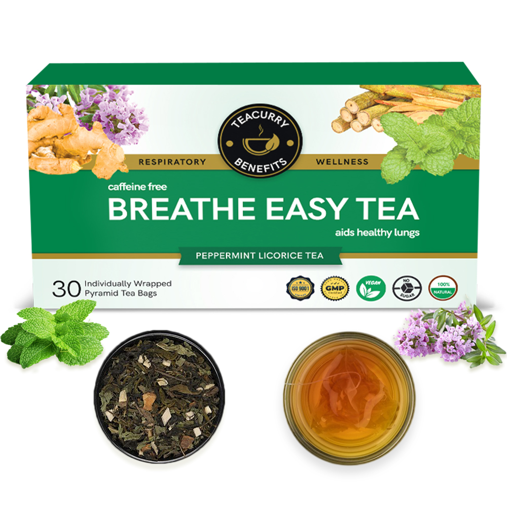 Anti Smoking Tea - Breathe Easy Tea - Helps to quit Smoking and Lung Detox Tea - Lung Cleanse Tea
