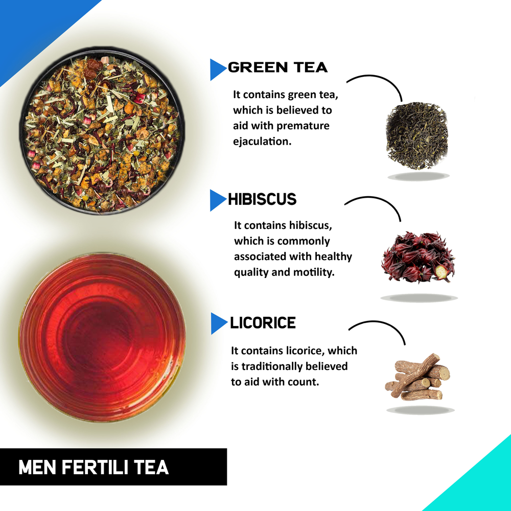 Teacurry Fertility Tea For Women with Diet Chart - Women Fertility Tea