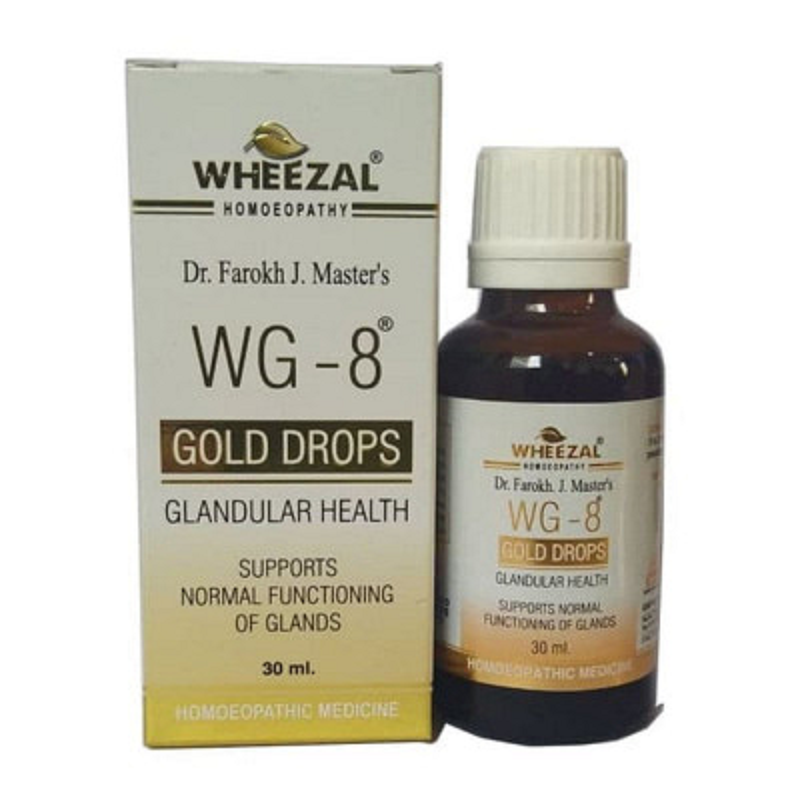 Wheezal WG-8 Drops Glandular Health 30ml